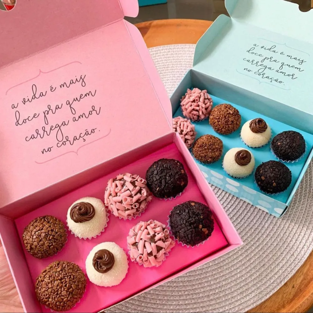 Caixinha para Doces e Brigadeiros